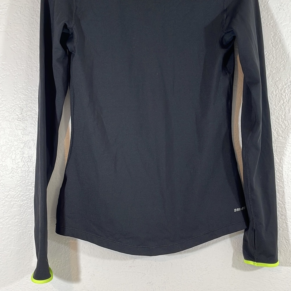 NIKE Dri-Fit Pro Warm 1/2 Zip Long Sleeve Training Jacket Size Medium - Picture 6 of 7